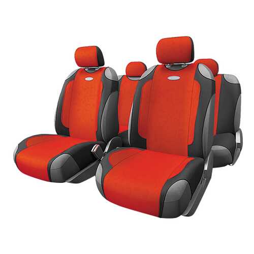 Комплект чехлов-маек Autoprofi Generation GEN-805T BK/RD в ЕКА