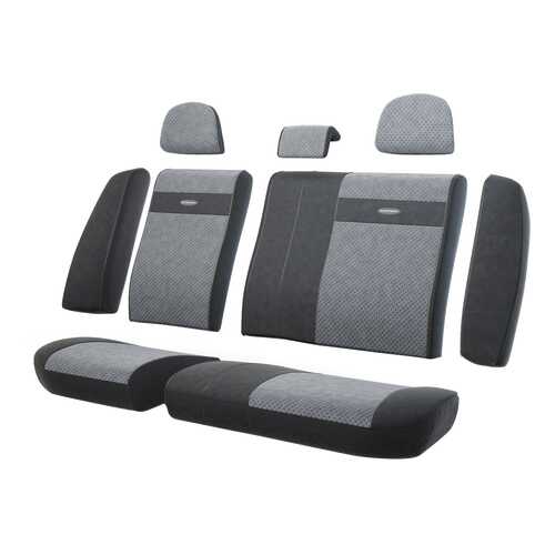 Комплект чехлов на сиденья Autoprofi TRS-002 BK/D.GY в ЕКА