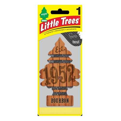 Ароматизатор Car-Freshner Елочка пропитанный пластинка Бурбон U1P-10975-RUSS в ЕКА