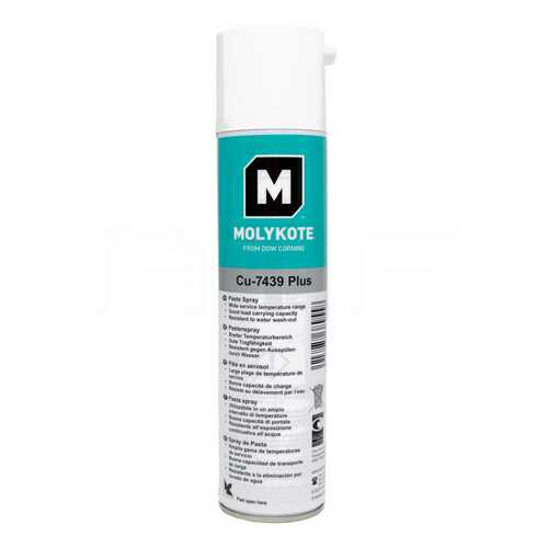 Паста Molykote Cu-7439 Plus Spray (400 мл) в ЕКА