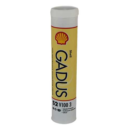 Пластичная смазка Shell Gadus S2 V100 3 0.4кг 550028161 в ЕКА
