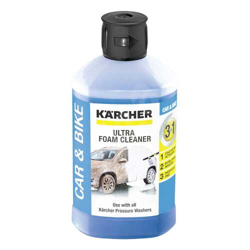Активная пена для бесконтактной мойки Karcher 6.295-744.0 Ultra Foam Cleaner 1 л в ЕКА