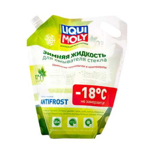 35018 Liqui Moly Зимняя жидк.д/омыв.стекла ANTIFROST Scheibenfrostschutz -18 (дой-пак) (3, в ЕКА