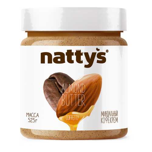 Паста Nattys Coffetty арахисовая с кофе 525 г в ЕКА