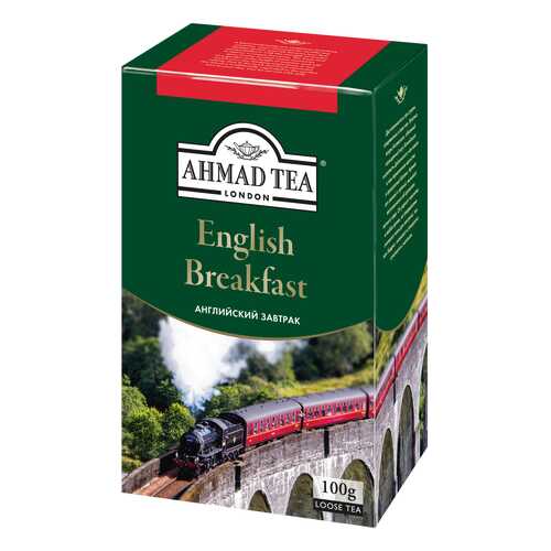 Чай черный Ahmad Tea english breakfast 100 г в ЕКА