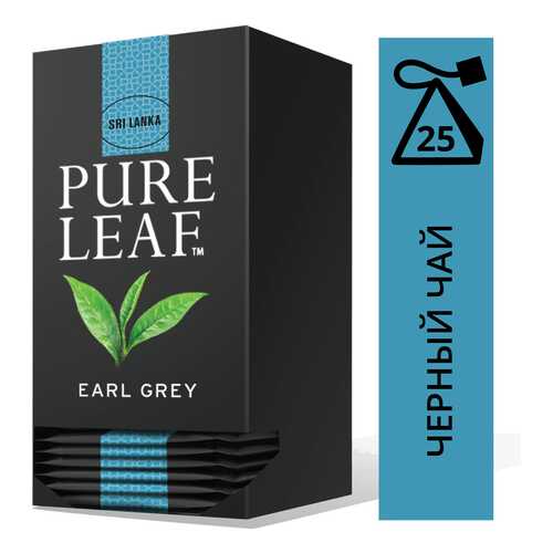 Чай черный Pure Leaf Earl Grey 25 пакетиков в ЕКА