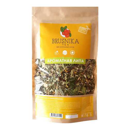 Чай цветочный Brusnika tea ароматная липа в ЕКА