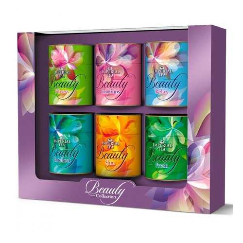 Чай Imperial Tea Beauty ассорти 6 видов по 50 г в ЕКА
