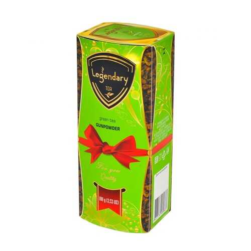 Чай Legendary Зеленый Gunpowder, листовой, 100 гр в ЕКА