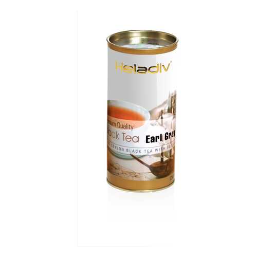 Чай листовой Heladiv earl grey в тубе 100 г в ЕКА