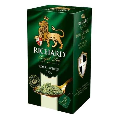 Чай Richard Royal White Tea белый 25 пакетиков в ЕКА