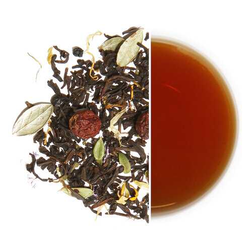 Чай Tea.ru Taiga Forest черный листовой c добавками 180 г в ЕКА