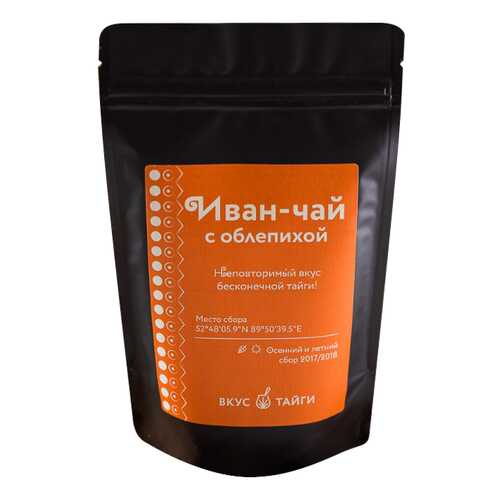 Чай Вкус тайги Иван-чай с облепихой 50 г в ЕКА