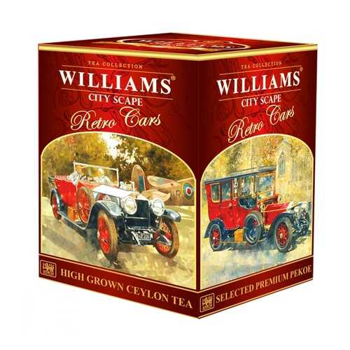 Чай Williams City Scape черный 150 г в ЕКА