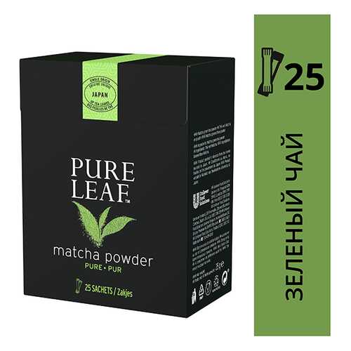 Чай зеленый Pure Leaf Matcha 25 стиков в ЕКА