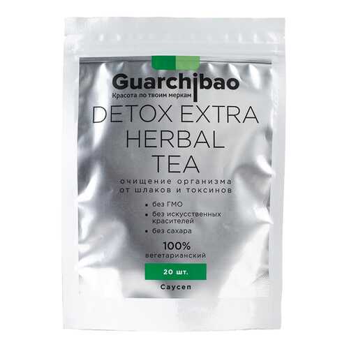 Чайный напиток Guarchibao для детокса Detox Herbal Tea Саусеп 48 г в ЕКА