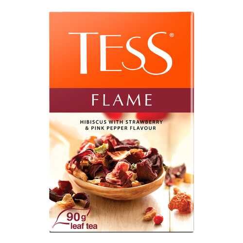 Чайный напиток листовой Tess Flame 90 г в ЕКА