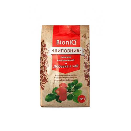 Добавка в чай BioniQ Шиповник сушеный 90г в ЕКА