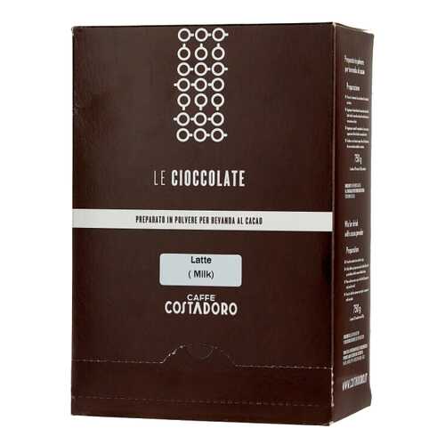 Какао Costadoro Le Cioccolate milk chokolate 25x шт по 30 г в ЕКА