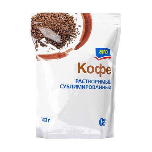 Кофе Aro растворимый сублимированный 500 г в ЕКА