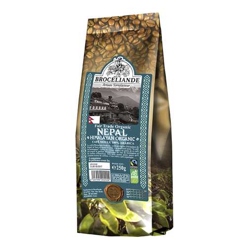 Кофе Broceliande Nepal organic молотый 250 г в ЕКА