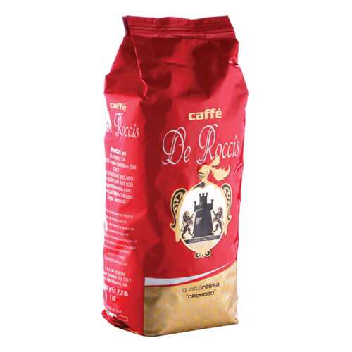 Кофе De Roccis rossa зерновой 500 г в ЕКА