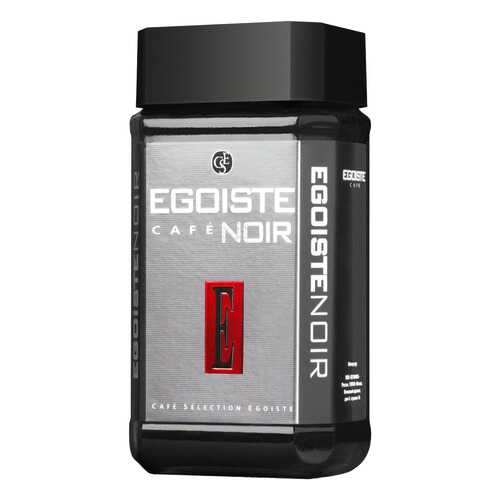 Кофе Egoiste Noir растворимый сублимированный 100 г в ЕКА