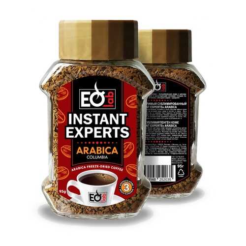 Кофе Espressolab Instant Experts Arabica Columbia растворимый 95 г в ЕКА