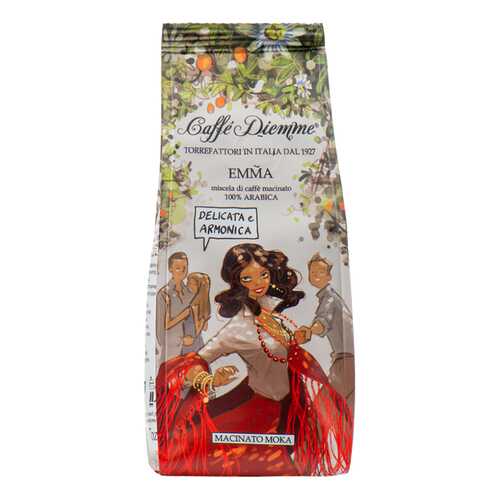Кофе молотый Caffe Diemme BLEND EMMA I VIAGGI 200г Италия в ЕКА