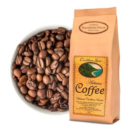 Кофе молотый Caribbean Spice Artisan Kosher Coffee Macadamia Grind макадамия 250 г в ЕКА