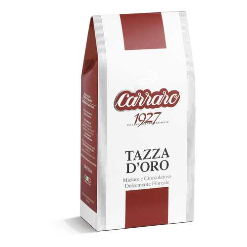 Кофе молотый Carraro Tazza DOro картон 250 г в ЕКА