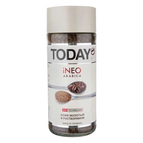 Кофе молотый в растворимом Today ineo arabica 95 г в ЕКА