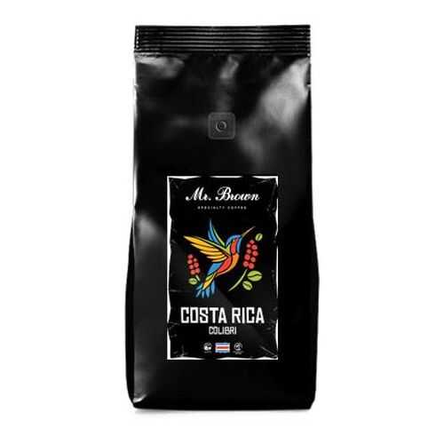 Кофе Mr.Brown Costa Rica Colibr в зернах 1 кг в ЕКА