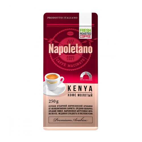 Кофе Napoletano Kenya молотый 250 г в ЕКА