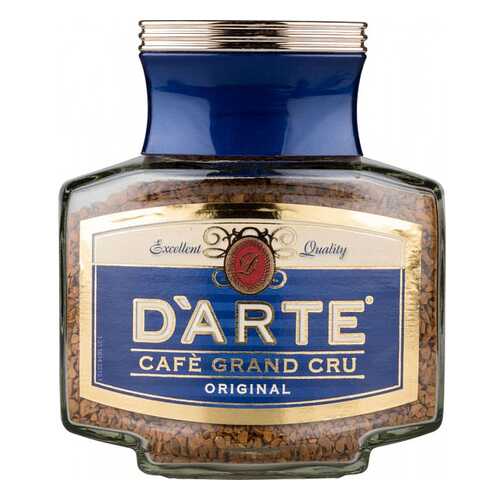 Кофе натуральный растворимый Darte оriginal сублимированный 100 г в ЕКА
