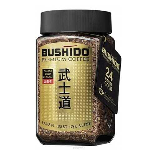 Кофе растворимый Bushido голд 100 г в ЕКА