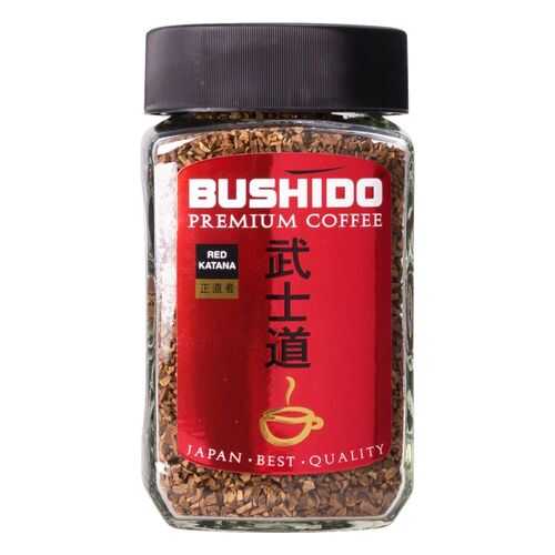Кофе растворимый Bushido red katana 100 г в ЕКА