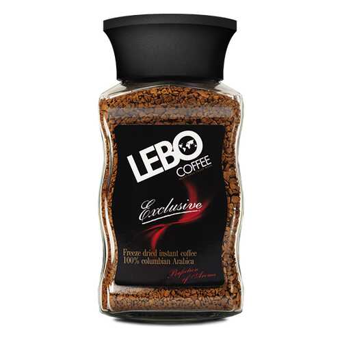 Кофе растворимый Lebo exclusive 100 г в ЕКА