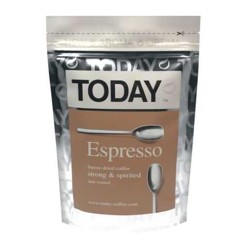Кофе растворимый Today espresso 150 г в ЕКА