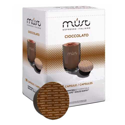 Кофе в капсулах Must dolce gusto cioccolato 16 капсул в ЕКА