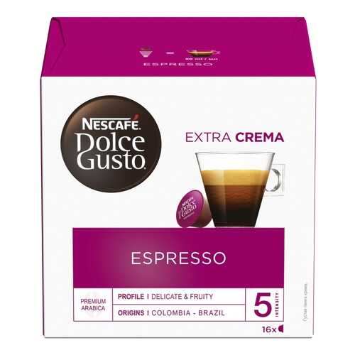 Кофе в капсулах Nescafe Dolce Gusto espresso 16 капсул в ЕКА