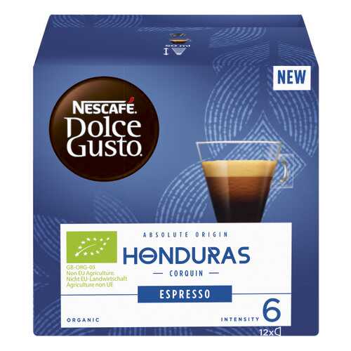 Кофе в капсулах Nescafe Dolce Gusto Honduras 12 капсул в ЕКА