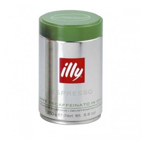 Кофе в зернах ILLY deca без кофеина 250 г в ЕКА