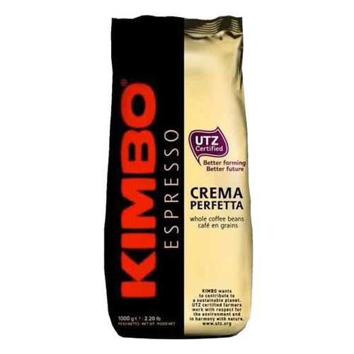 Кофе в зернах Kimbo crema perfetta 1 кг в ЕКА