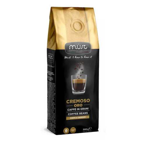 Кофе в зернах Must cremoso oro 500 г в ЕКА