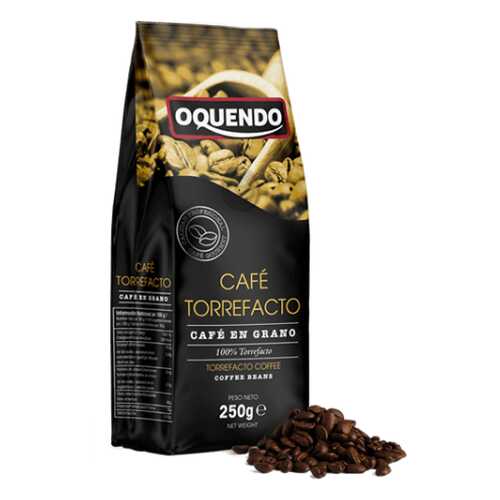Кофе в зернах Oquendo Cafe Torrefacto 250 г в ЕКА
