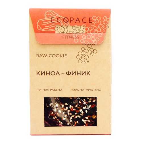 Печенье RAW Cookie киноа-финик Fitness 55 г в ЕКА