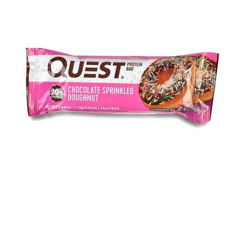 Батончик протеиновый Quest Bar Chocolate Sprinkled Doughnut Пончик Донат 60г США в ЕКА