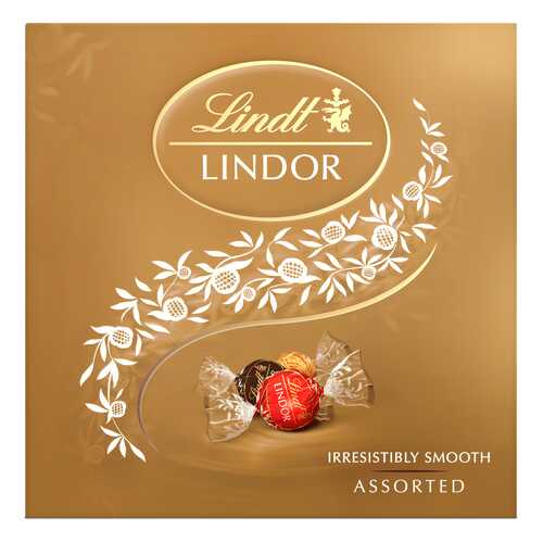 Ассорти Lindt lindor конфеты из шоколада 125 г в ЕКА
