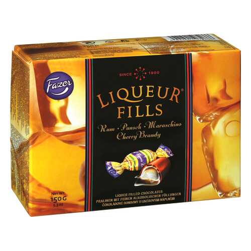 Конфеты шоколадные Liqueur Fills с ликером 150 г в ЕКА